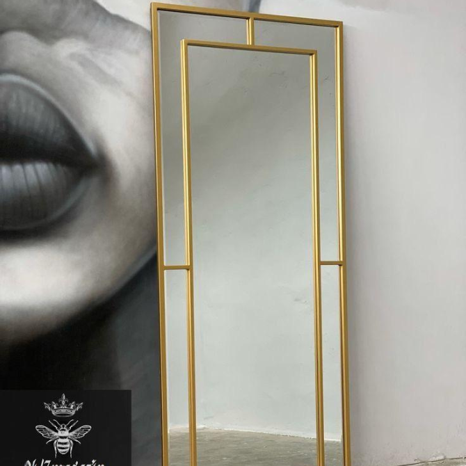 Full Size Mirror – 7ft x 3ft | MDF Frame in Deco Finish