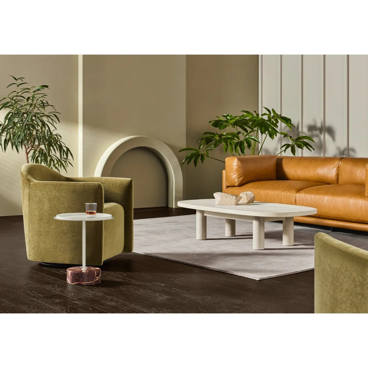 About Face Swivel Lounge Chair