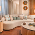 Half moon Sofa - 3 seater