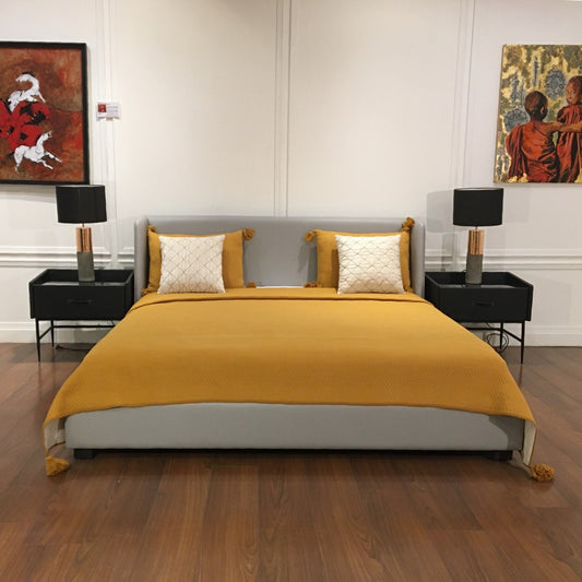 Gray Bed